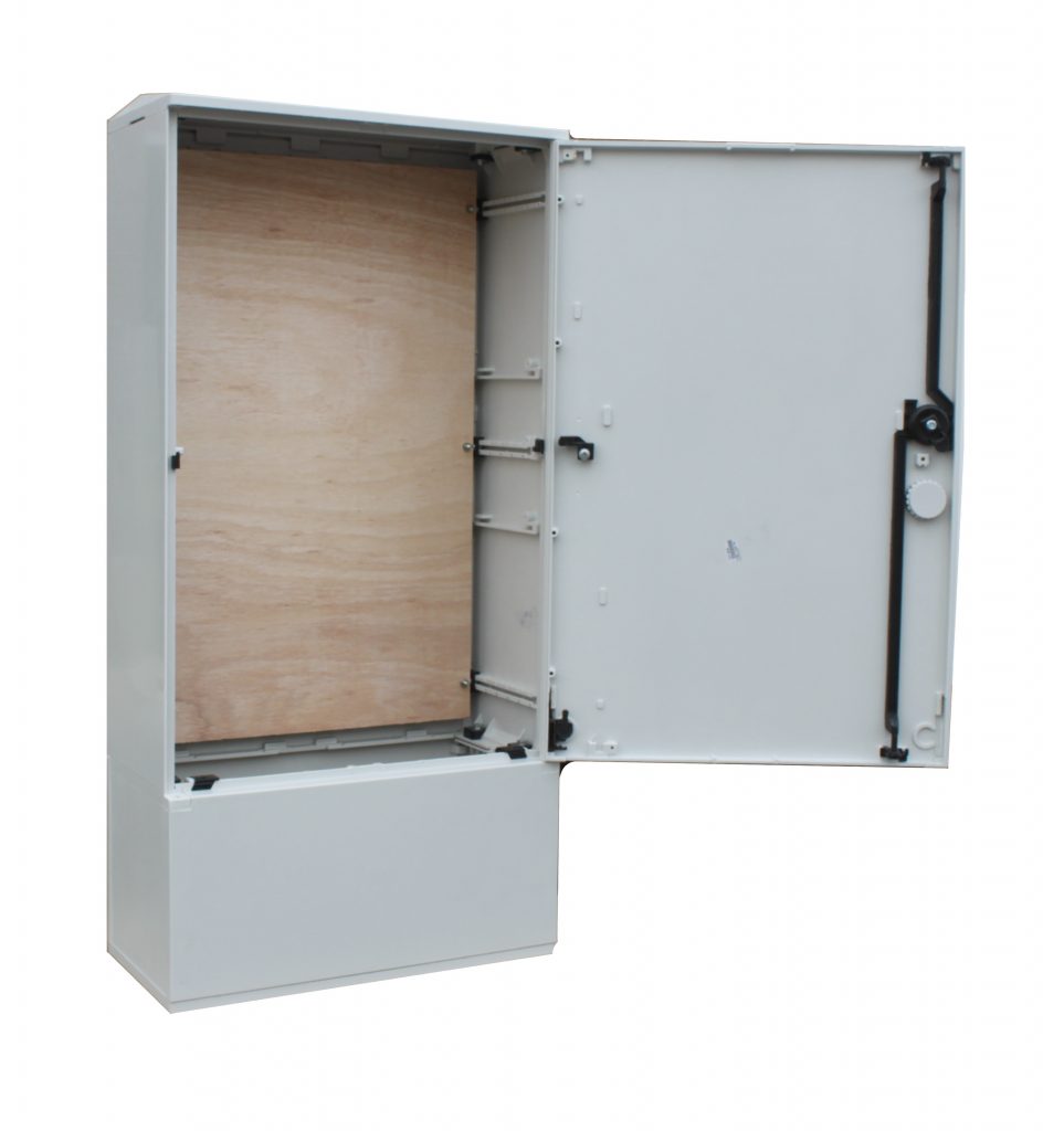 3 Phase Electric Meter Box W530 , H1064 , D245 3 Phase Electricity supply 3 Phase Electric