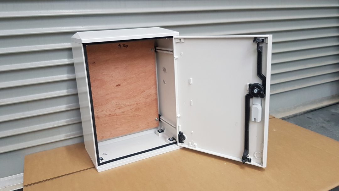 Electric Meter Box 400x500x245mm surface mounted. Meter Boxes UK