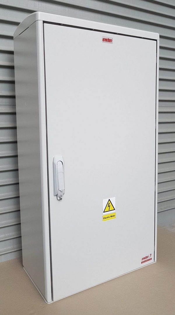 GRP Electric Meter Box W605 x H1150 x D320 mm , New Electricity Connection