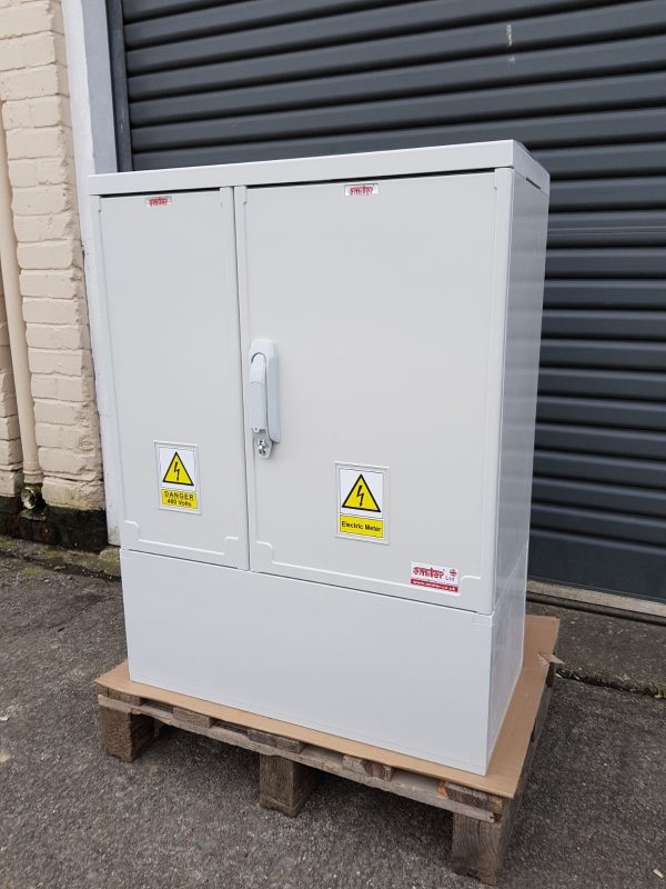 GRP Electric Meter Box W660 x H910 x D320 mm , GRP Cabinet , New Electricity Connection