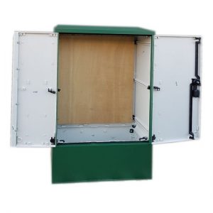 3 Phase Meter Box Green 660x1064x320 mm